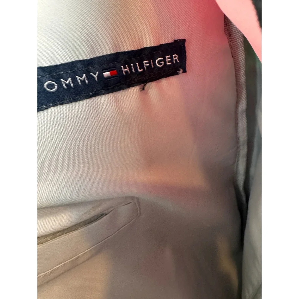 Tommy Hilfiger Sling Backpack Pink Green Crossbody Travel Bag Y2K Colorblock